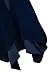 VamJump Women Solid Warm Plus Size Blanket Poncho Cape Open Front Shawl Wrap Navy Blue