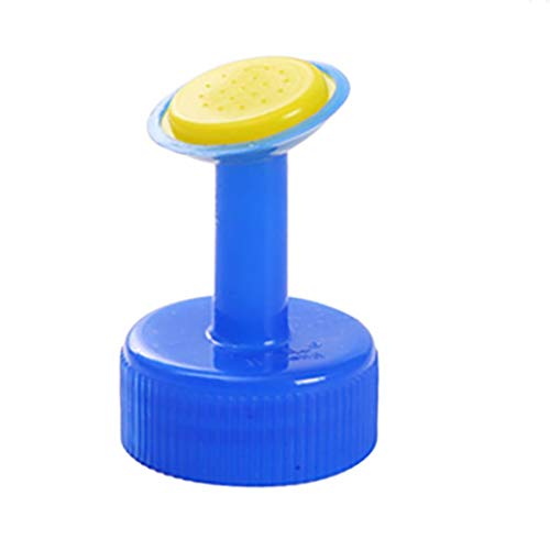 Sdoo Bottle Cap Sprinkler PVC Plastic Watering Little Nozzle Sprinkler Head Watering Vegetables Mist Nozzle (Blue)