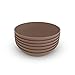 COZA DESIGN- Cozy Large Bowl Set- 17 oz (Set of 6, Gray)