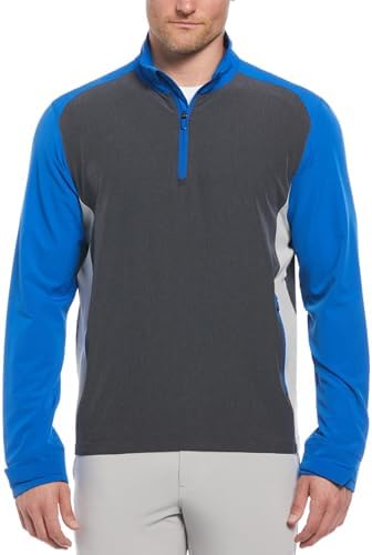 Amazon.com: Callaway Mens Midweight 1/4 Zip Hex Pullover Hawaiian