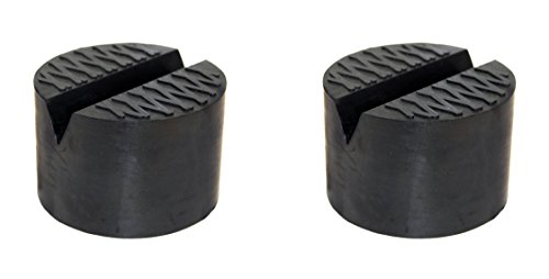 TMB Motorsports 2 Pack V-Groove Rubber Universal Floor Jack Pad Adapter - Thumbnail 7