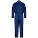Bulwark Flame Resistant 6 oz Nomex IIIA Long Premium Coverall with Navy, Size 56