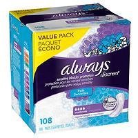 Always Discreet Incontinence Pads, Moderate Regular - Image 2