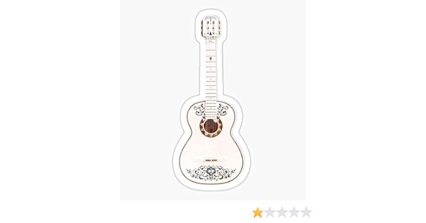 Amazon.com: Guitarra ~ Coco - My STICKER Design - Pegatina gráfica :  Electrónica