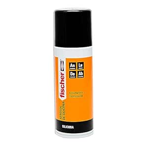 Fischer Silicona (Aerosol 400 ml), 098673, Transparente: Amazon.es
