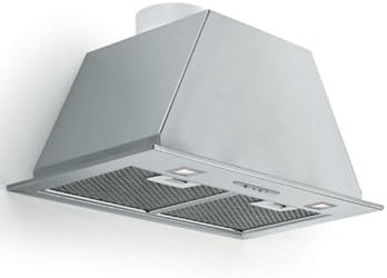Mara Insert 22" 600 CFM, Backlit 4 speed electronic control, delayed shut off, clean filter reminder, 2 halogen lights 2 X 20 W - Ducted or ductless version. (M-25)