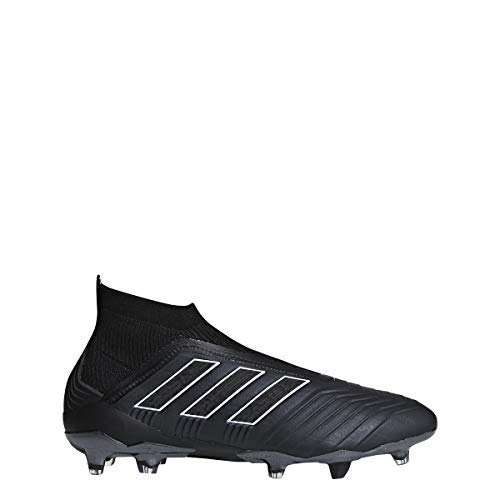 adidas Men's Predator 18+ FG Soccer Cleat (Black) (7.5 M US, Black)