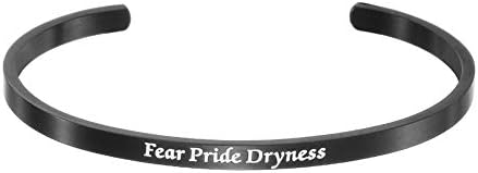 ZOBDX Friendship Gold Plated Cuff Bangle Memories Bracelet Engraved Inspirational Jewelry Gifts for Women