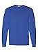 Gildan Heavy Cotton 5.3 oz. Long-Sleeve T-Shirt, Large, Royal
