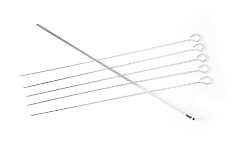 Charcoal Companion Stainless 11.75 Kabob Skewers / Set 6 - CC5124
