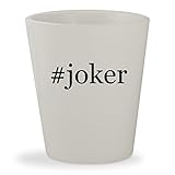 #joker - White Hashtag Ceramic 1.5oz Shot Glass