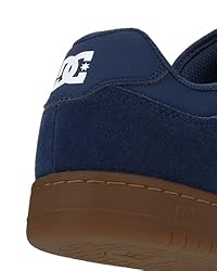 DC Men's Manteca 4 Sneaker, Navy/Gum, 6