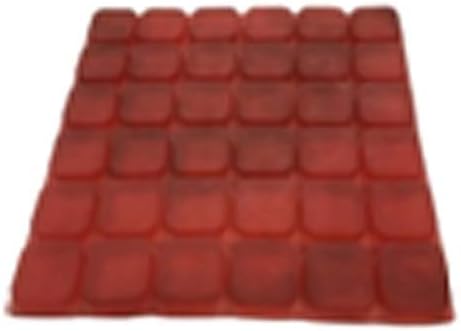 Albio Gel Support Wheelchair Seat Pad Small Square Tiles for Optiumum Patient Comfort Even After Long Hours 16" x 16"