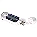 32GB MP3 WMA USB Music Player With LCD Screen FM Radio Voice Recorder Sliver