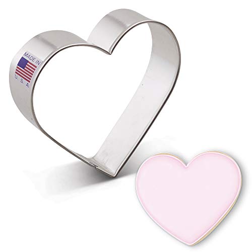 Ann Clark Cookie Cutters a forma di cuore - 8,3 cm - Acciaio prodotto (x4j)