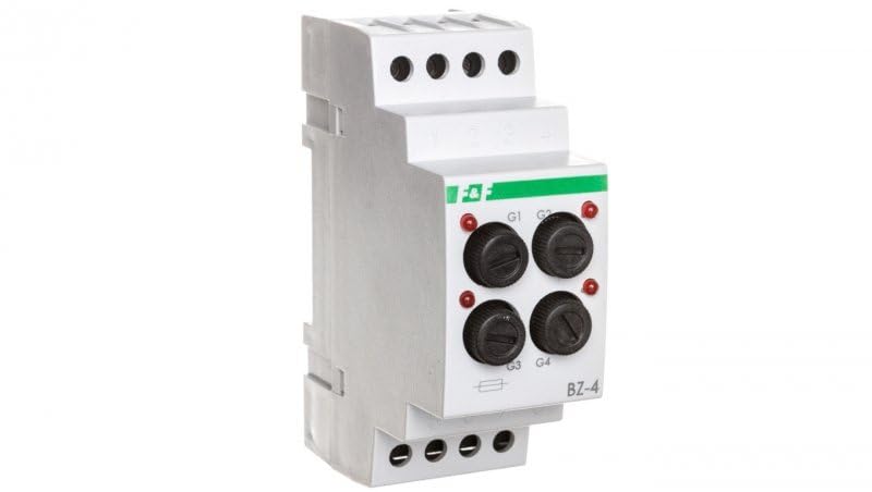 Cylinder Fuse Box 4P 5x20mm BZ-4 f&f 5908312596264