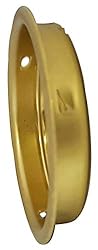 QCAA Solid Brass Finger Pull, 2-1/8", Polish