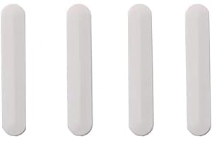 XIANG-YI 4PCS Bottom Case Rubber Feet Strip Replacement for HP Pavilion 15-CS 15-CW 14-CE Laptop Bottom Rear Cover Rubber Foot Strip Silver