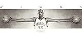 Kevin Durant poster 51 inch x 24 inch / 28 inch x 13 inch by bribase shop