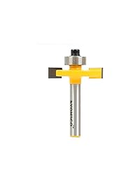 yonico 14184q Ranurador y ranurado Bit con vástago 1 4 ", 0.25"