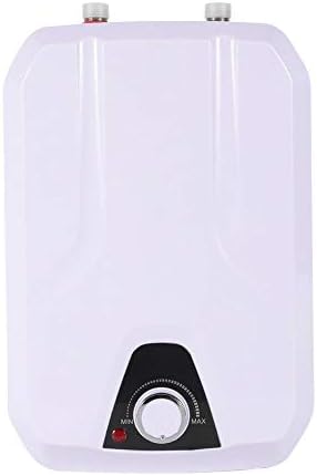 Electric Hot Water Heater, 110V 8L Instant Tankless Electric Hot Water Heater 1500W Bath Shower Water Boiler for Electric Tankless Bathroom Home and Kitchen Bathroom Househol