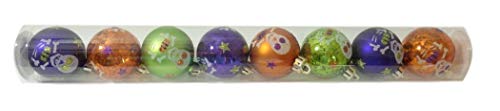 Darice Halloween Skeletons 45mm Plastic Mini Ornament Set of 8 â€¦
