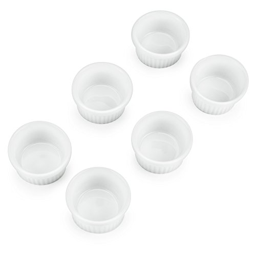 1 Pack+Mini+Ramekins+Porcelain+Microwave
