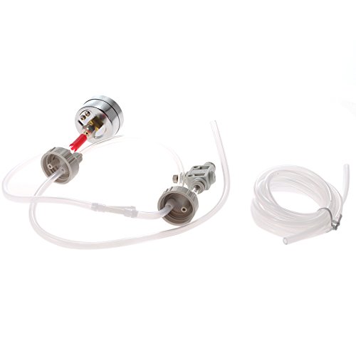 Anself diy co2 generator system kit with pressure guage…