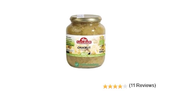 CHUCRUT (Col Fermentada) Bio 360 Grs: Amazon.es: Salud y cuidado ...