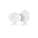 VELCRO Brand for Fabrics | Permanent Sticky Back Fabric Tape for Alterations and Hemming | Peel and Stick - No Sewing, Gluing, or Ironing | Pre-Cut Ovals, 1 x 3/4 inch, White - 16 Sets