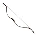 TOPARCHERY Traditional Recurve Bow 53'' Archery Hunting Handmade Horse Bow Longbow 30-50 lbs