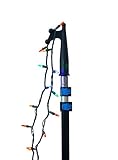 EVERSPROUT 5-to-13 Foot Utility Hook with Extension Pole (20 Foot Reach) | Installing and Hanging Christmas/String Lights, Birdfeeders, Reaching High Places | Lightweight, Telescoping Extension Pole