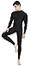 speerise Mens Spandex Bodysuit Long Sleeve Unitard Zipper Dance Leotard Bodysuit for Men Costume