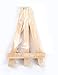 MEEDEN Mini Canvas with Easels, 24 Pack Small Stretched Canvas with Beech Wood Easels, 4 x 4 Inch Mini Canvas and 5 Inch Wood Easel Painting Kit for Acrylic Oil Small Art Projects Craft