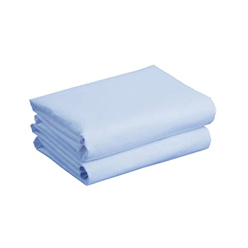 Cuddles Collection Cot Jersey Fitted Sheets (Blue, Pack of 2)