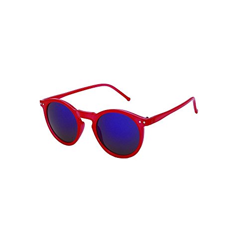 Vintage round frame sunglasses uv400 lens protection (r…