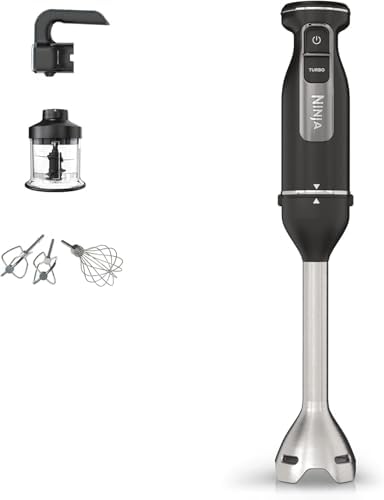 Ninja Foodi 3-in-1 Hand Blender, Hand Mixer Chopper, Food