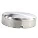 Ashtray, Newness Stainless Steel Tabletop Decoration Unbreakable Home Ashtray, 4.7 Inches (12 cm)