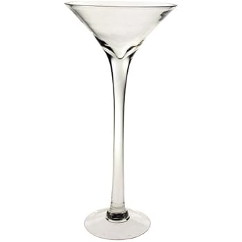 Amazon Com Homeford Firefly Imports Tall Large Martini Glass Vase