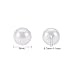 PH PandaHall 200 Pcs 8mm Tiny Satin Luster Glass Pearl Bead Round Loose Spacer Beads for Earring Bracelet Necklace Jewelry Making, White