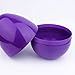 Totem World Jumbo 10-Inch Solid Purple Easter Egg - The Perfect Size For Holding Toys, Candy Bars, And Stuffed Animals - Easy To Open, Tough To Break - Great As Party Favors And Easter Basket Stuffers