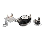 ApplianPar DC96-00887A DC47-00018A DC47-00016A Dryer Thermostat Thermal Fuse Kit Replacement For Samsung & Kenmore Dryers