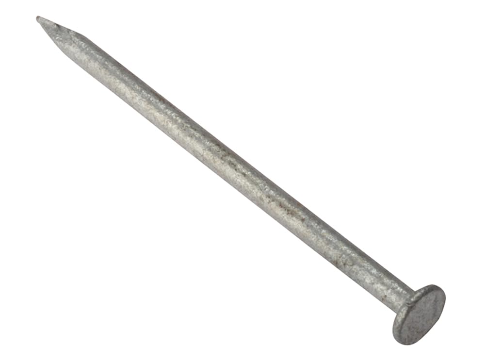 ForgeFix Round Head Nails | 2.65 x 50mm | Galvanised | Bag 500gm