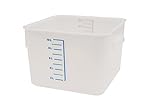 Rubbermaid Commercial Products FG9F0700WHT Food Storage Container, Space-Saver, Square, 12 quart, White (Misc.)