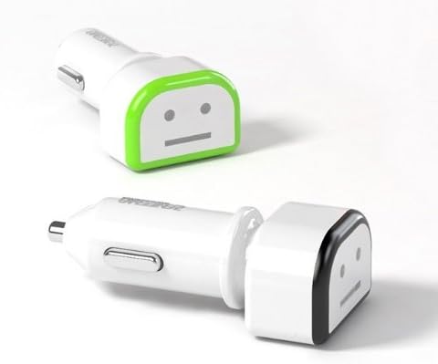 Smart Car Charger - Full Charging LED Signal System - Micro 5pin for Mobile Devices Dc 5v 1.2a 1meter(39.4 Inch) Durable Code - Samsung Galaxy s3, s4, s5, Note3, Note4, Edge, LG G2, G3, GFlex, Motorola Droid Razr Maxx, Moto X, HTC ONE, DNA (Car Charger)