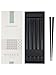 Mintrico Reusable Chopsticks Luxury Japanese Style 5 Pair Set Dishwasher Safe (Dashed)