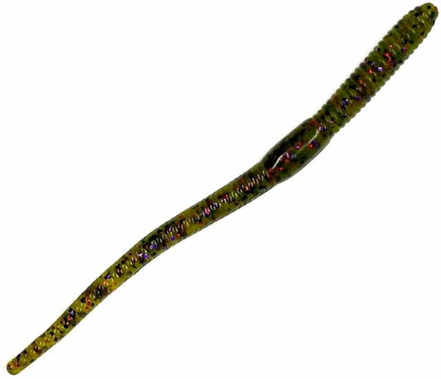 Chompers Drop Shot Worm, 1, 4in, Watermelon