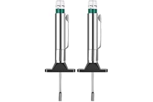 Smart Color Coded Tire Tread Depth Gauge, YTFGGY Tyre Tread Depth Gauge - Pack of 2