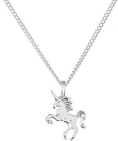 Camilla of Mayfair Unicorn Silver Necklace for Girls Elegant Kids Jewellery Pendant Necklace | This Unicorn Necklace Includes Box delivery. Unicorn Gifts for Girls.