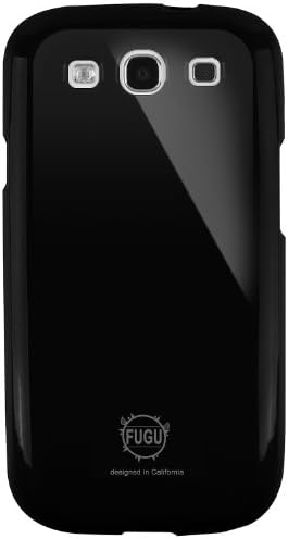 FUGU Goospery Slim Fit TPU Pearl Jelly Flexible Shockproof Scratch Resistant Case for Samsung Galaxy S3 - Black